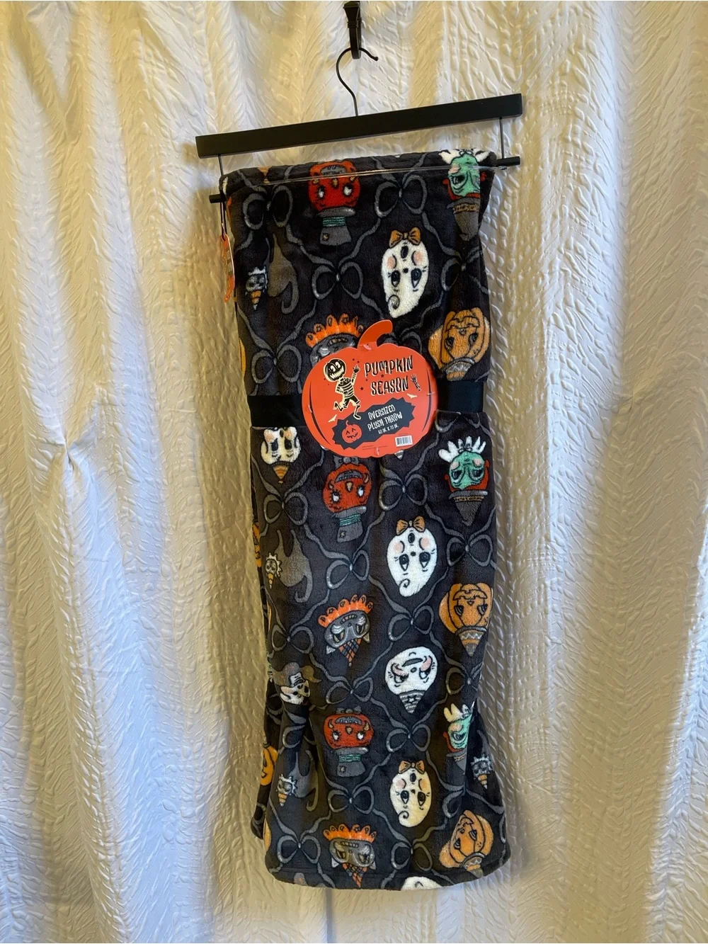 Pumpkin Season Oversized Throw Johanna Parker Inspired Design - NWT **